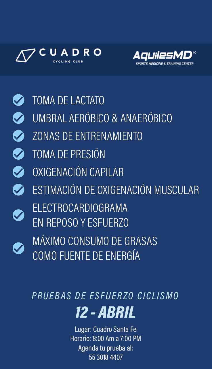 Prueba de esfuerzo Aquiles MD