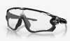 Oakley Jawbreaker Clear to black iridium Photochromic Polished Black