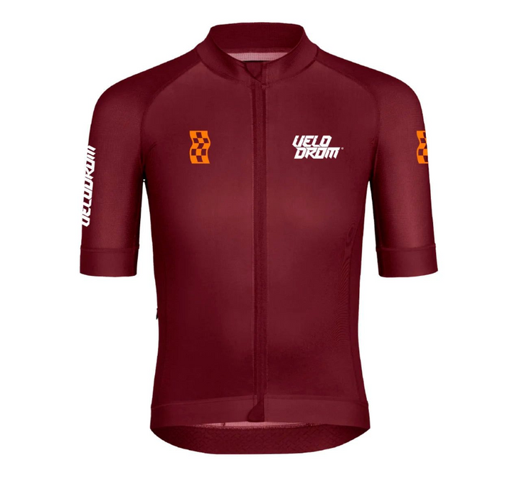 Velodrom Raceday Jersey - Light Burgundy Late Drop