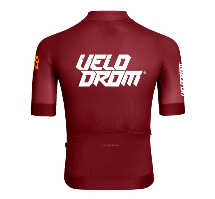 Velodrom Raceday Jersey - Light Burgundy Late Drop