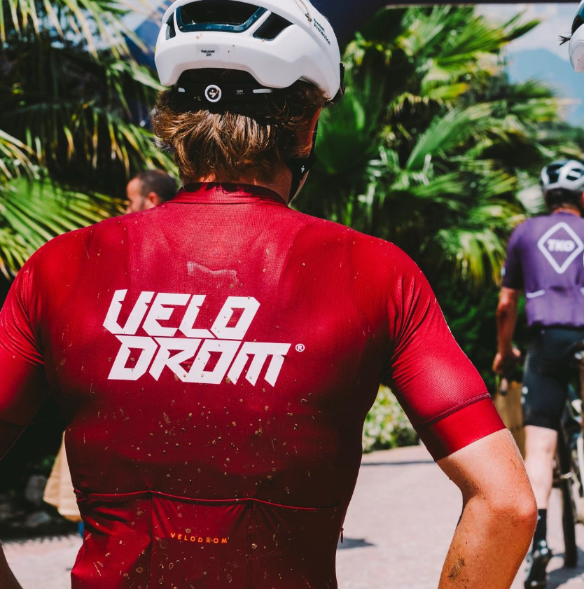 Velodrom Raceday Jersey - Light Burgundy Late Drop