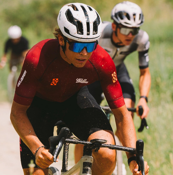 Velodrom Raceday Jersey - Light Burgundy Late Drop