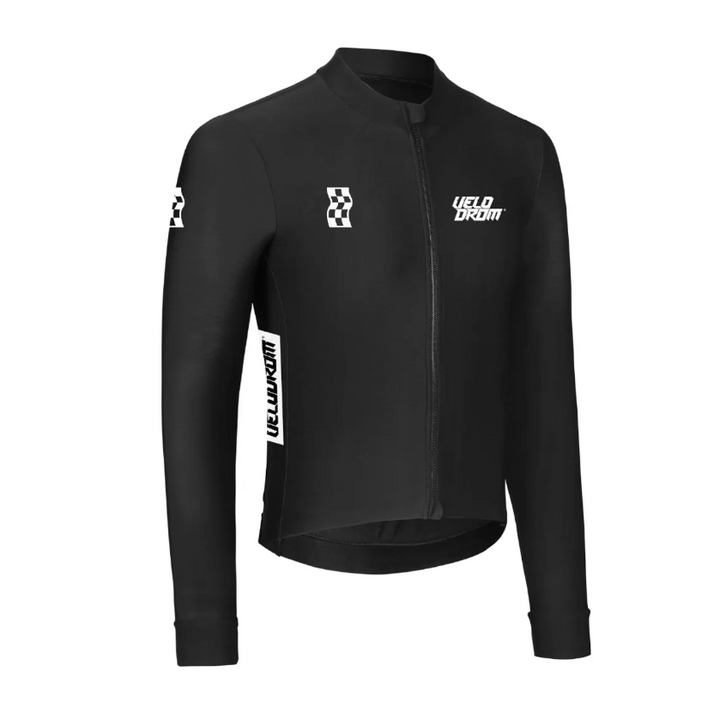 Maillot térmico de manga larga VELODROM RaceDay AW24 - Negro