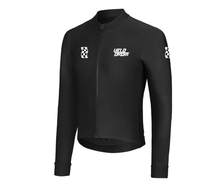 Maillot térmico de manga larga VELODROM RaceDay AW24 - Negro