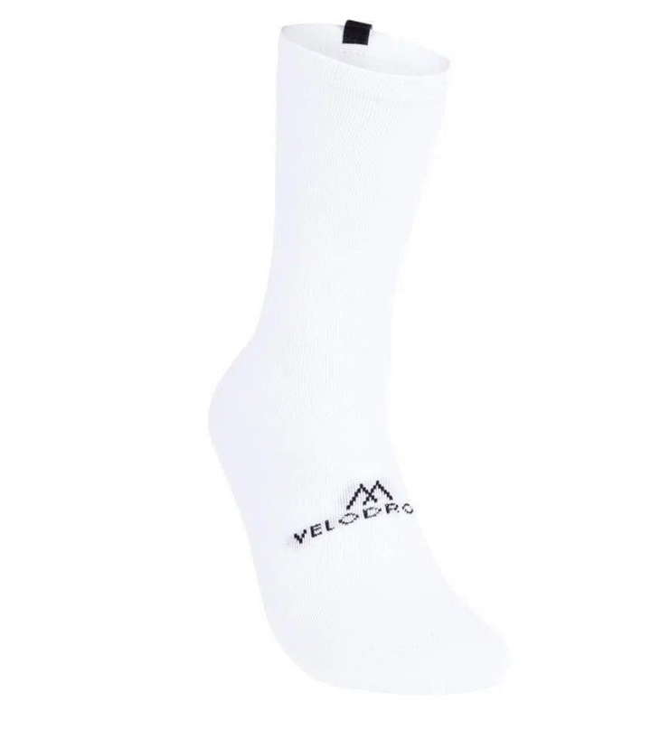 VELODROM VCC Winter Cycling Socks - White