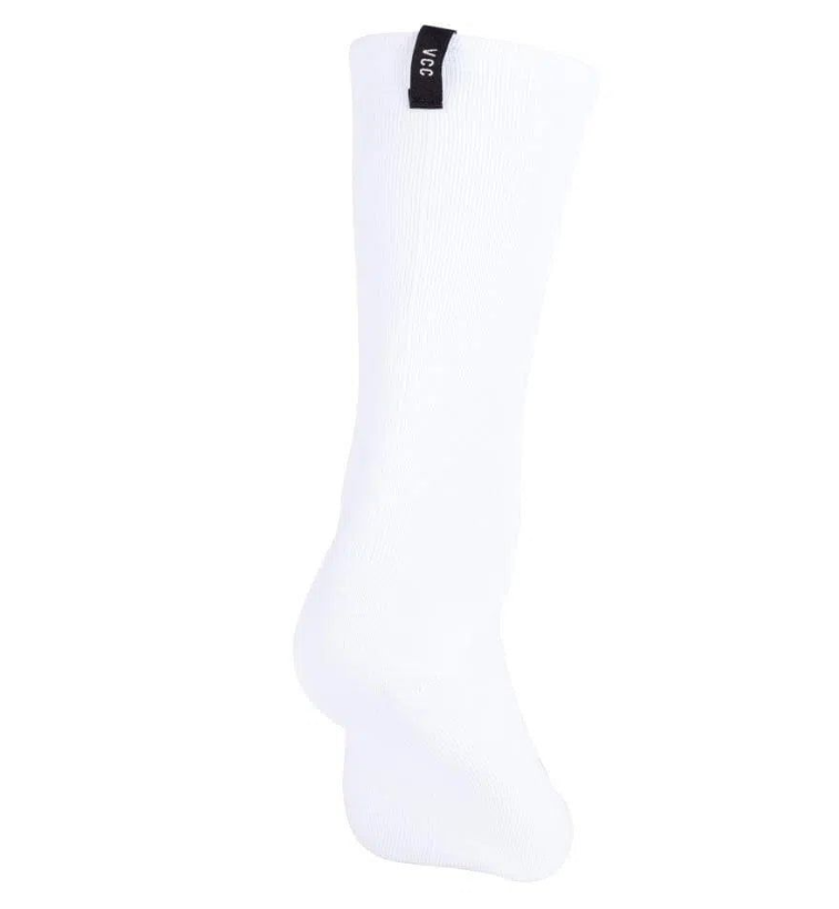 VELODROM VCC Winter Cycling Socks - White