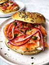 1  Bagel de salmon